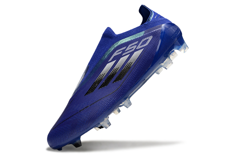 ADIDAS F50 LACELESS ELITE CAMPO - AZUL E PRETA