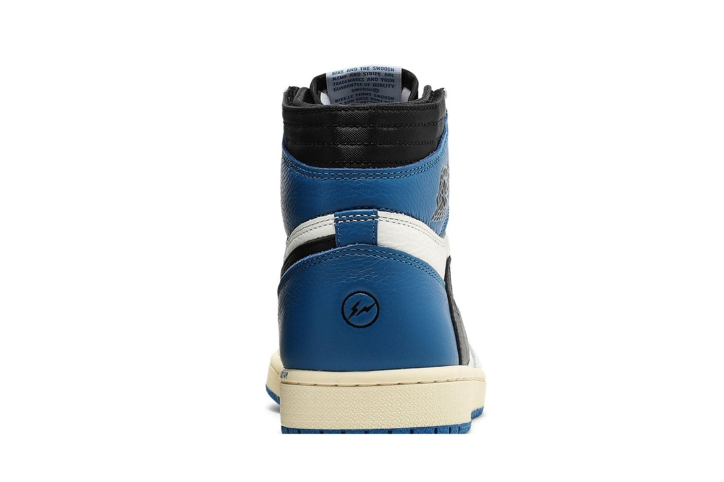 Sneakers Air Jordan 1 Retro High Fragment Design x Travis Scott – Cuero Blanco/Azul
