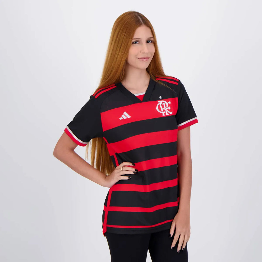 CAMISETA FLAMENGO I 24/25 FEMININA