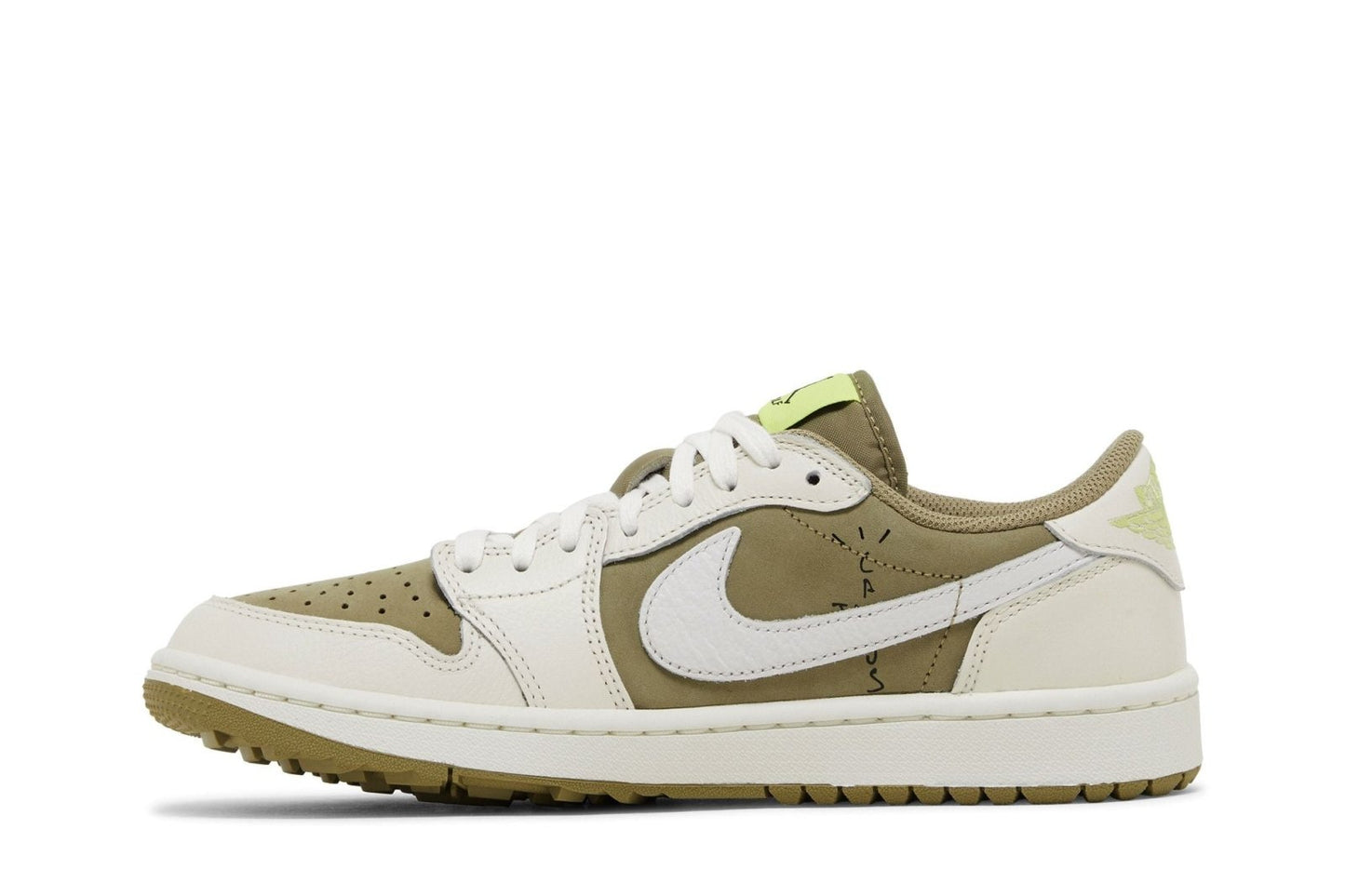 Sneakers Travis Scott x Air Jordan 1 Low Golf Neutral Olive – Verde