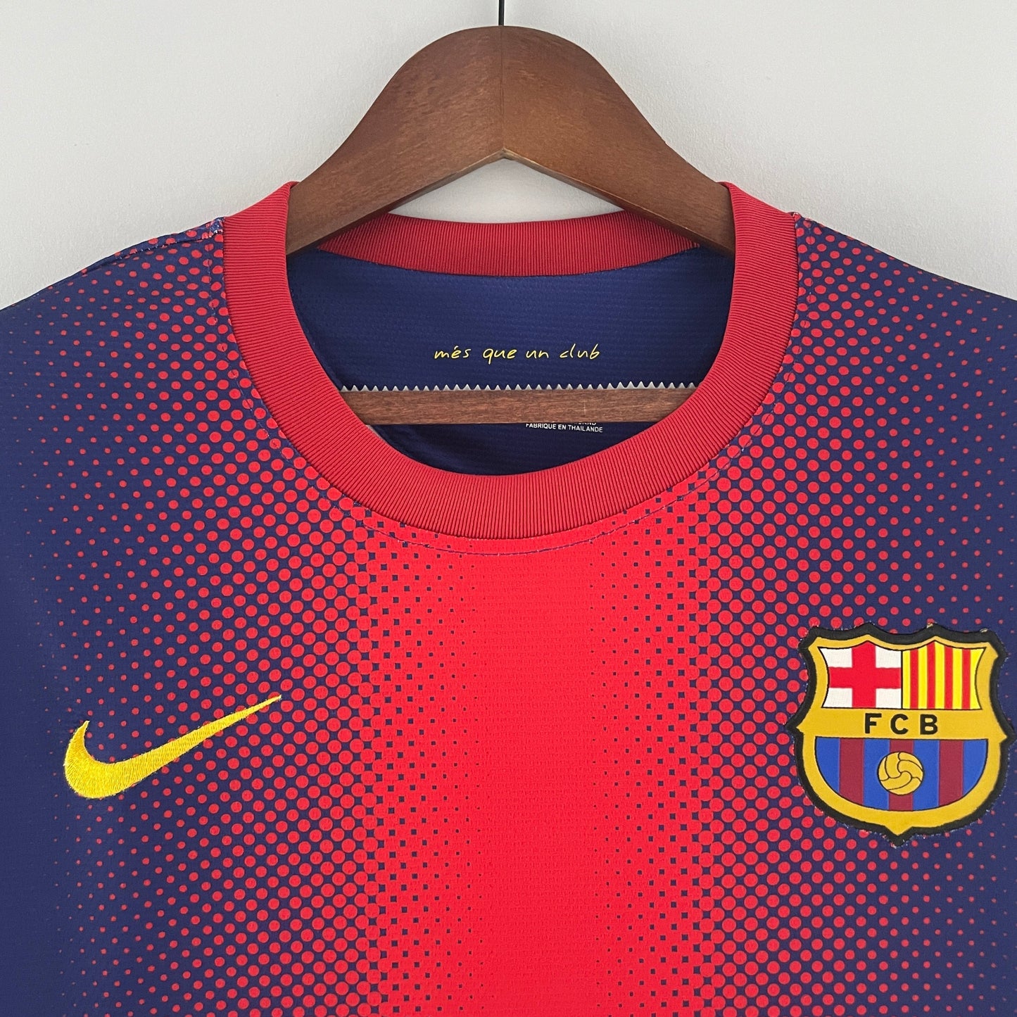 BARCELONA I 12/13 MASCULINO (RETRO) MANGA LONGA
