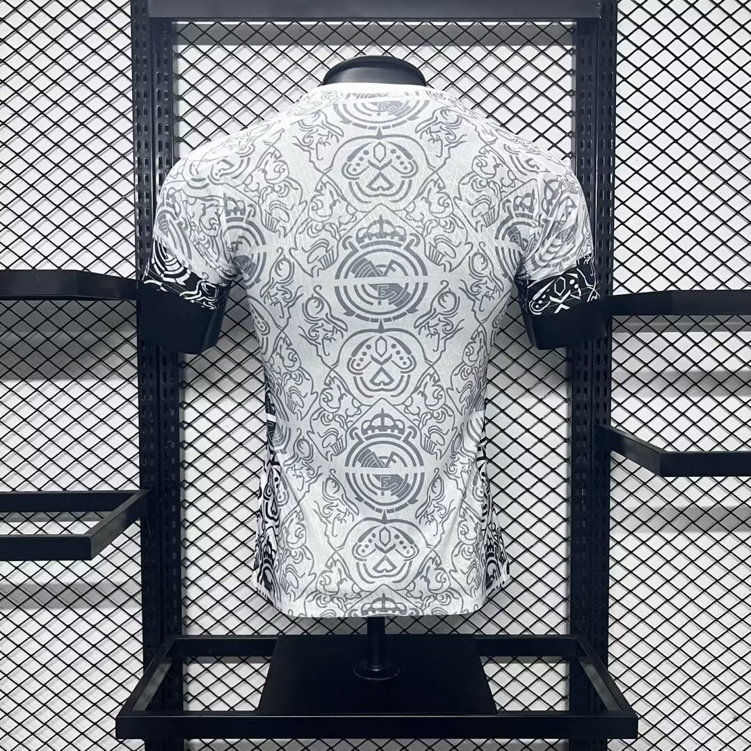 REAL MADRID EDIÇÃO LIMITADA BRANCA 24/25 MASCULINA (VERSÃO JOGADOR)