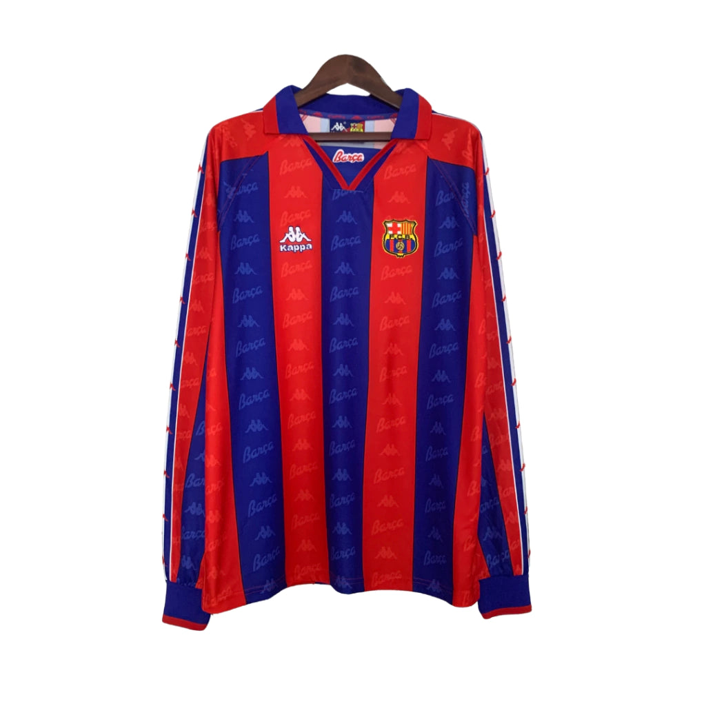BARCELONA I 96/97 MASCULINO (RETRO) MANGA LONGA