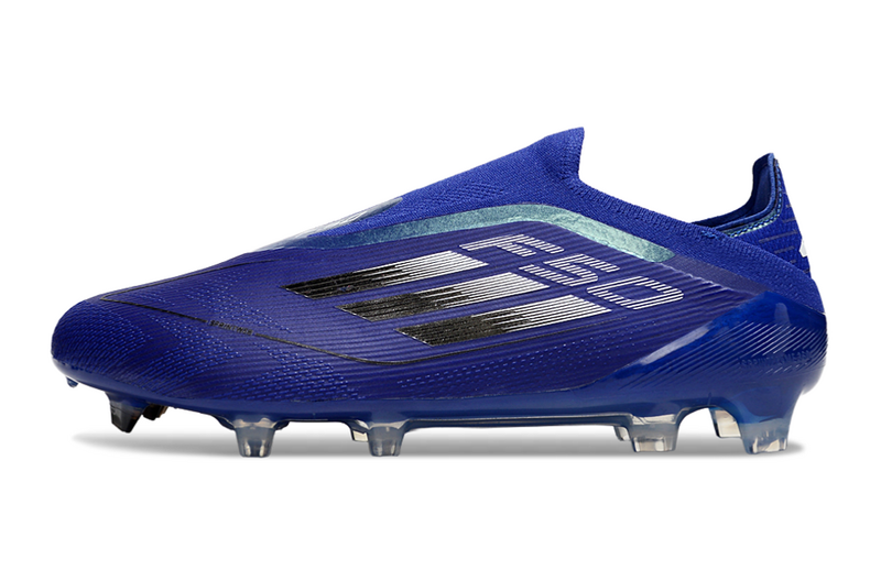 ADIDAS F50 LACELESS ELITE CAMPO - AZUL E PRETA