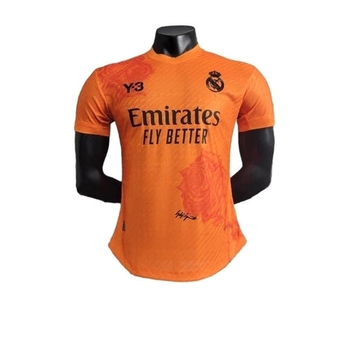REAL MADRID Y-3 LARANJA 24/25 MASCULINO (VERSÃO JOGADOR)