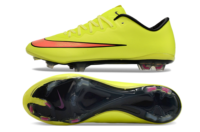 CHUTEIRA NIKE MERCURIAL VAPOR 10 ELITE FG + MEIA E BOLSA