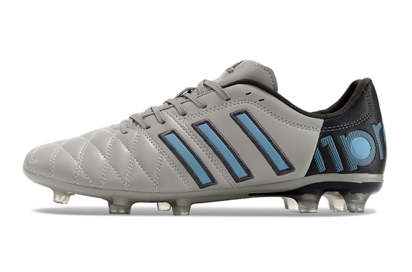 Chuteira Campo Adidas AdiPure 11 Pro FG Branca e Azul