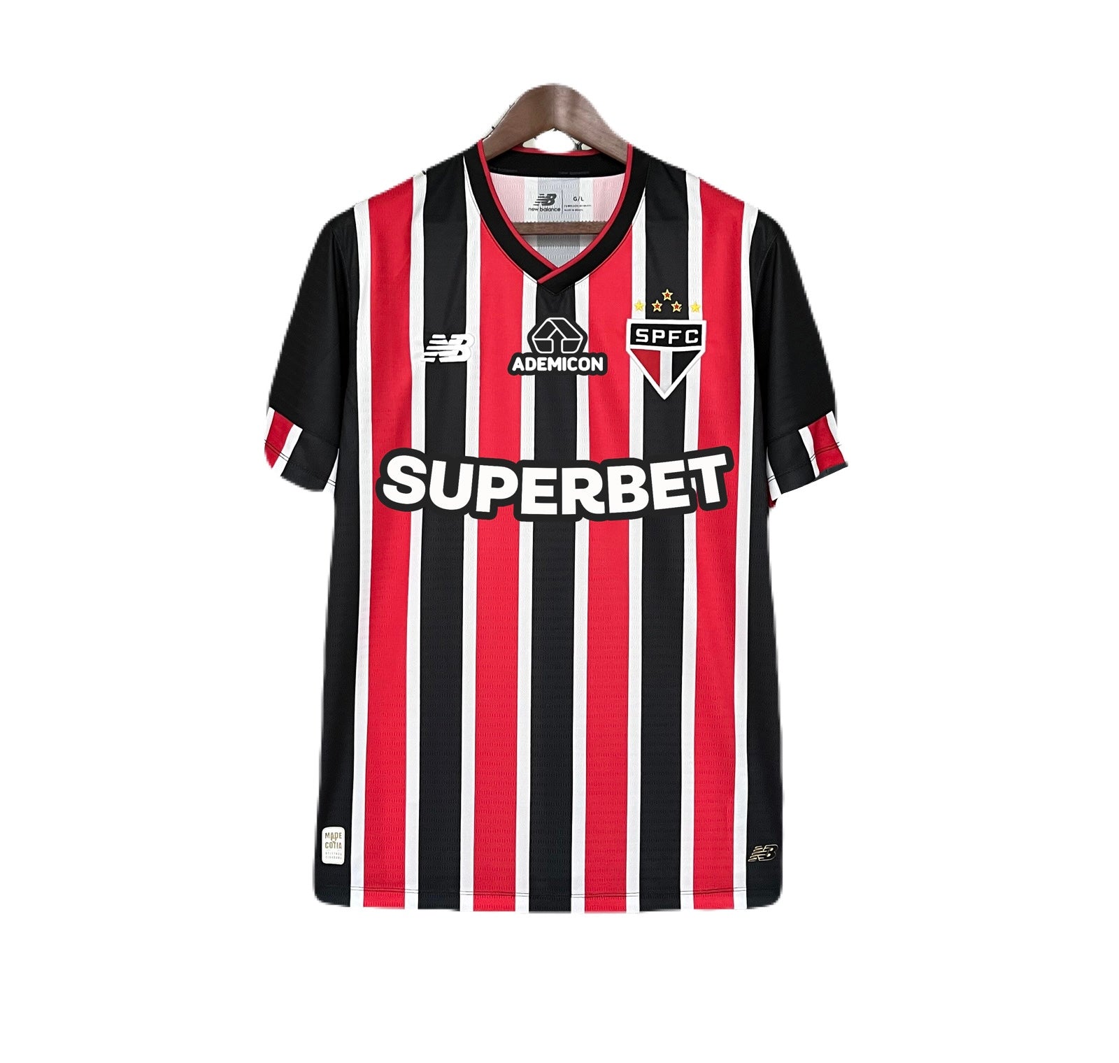 CAMISETA SÃO PAULO II TODOS LOS PATROCINADORES 24/25 HOMBRE