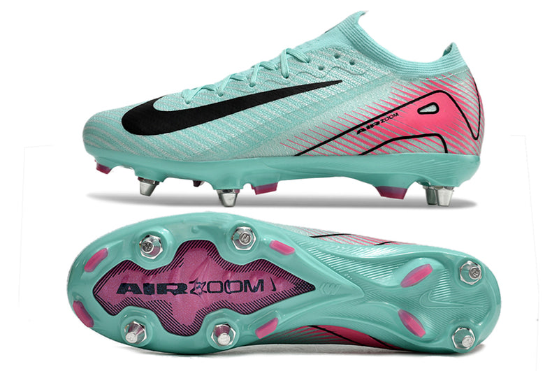 Chuteira Nike Mercurial VAPOR 16 Air Zoom Ultra TRAVA MISTA  + MEIA E BOLSA