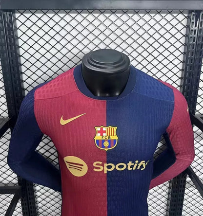 BARCELONA I 24/25 HOMBRE (VERSIÓN JUGADOR) MANGA LARGA