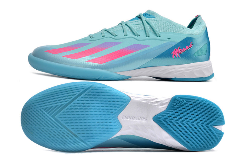 Futsal Adidas X Crazyfast .1 BUGATTI FG + MEIA E BOLSA