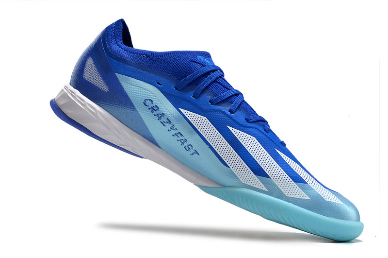 Futsal Adidas X Crazyfast .1 BUGATTI FG + MEIA E BOLSA