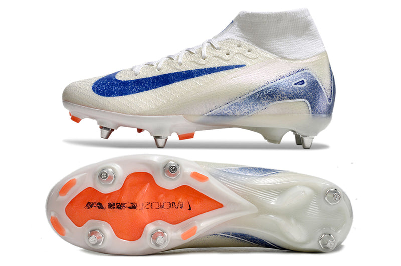 Chuteira Nike Mercurial SUPERFLY 10 Air Zoom Ultra TRAVA MISTA + MEIA E BOLSA