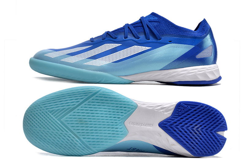 Futsal Adidas X Crazyfast .1 BUGATTI FG + MEIA E BOLSA